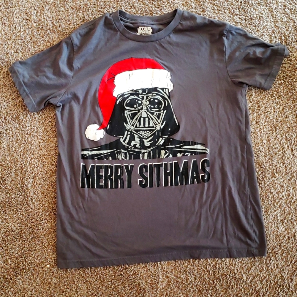 STAR WARS  Christmas Tee Darth Vader